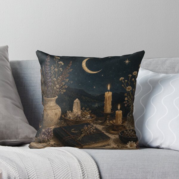 Item preview, Moonlit Altar - Witchy Aesthetic designed and sold by bapupa.