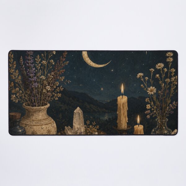 Item preview, Moonlit Altar - Witchy Aesthetic designed and sold by bapupa.