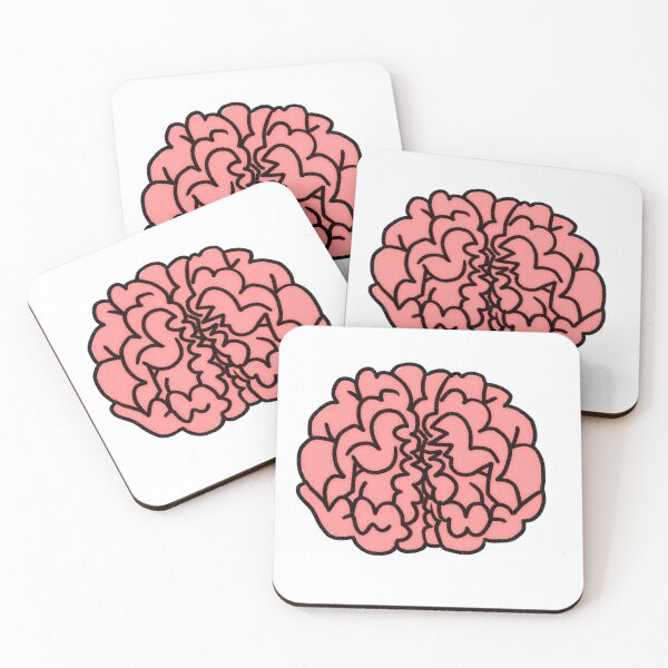 Item preview, Cute Hand Drawn Human Brain Illustration Minimalist Doodle Art designed and sold by somimalikkk.