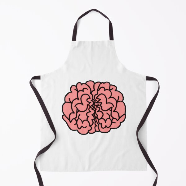 Item preview, Cute Hand Drawn Human Brain Illustration Minimalist Doodle Art designed and sold by somimalikkk.