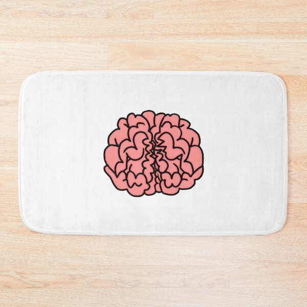 Item preview, Cute Hand Drawn Human Brain Illustration Minimalist Doodle Art designed and sold by somimalikkk.