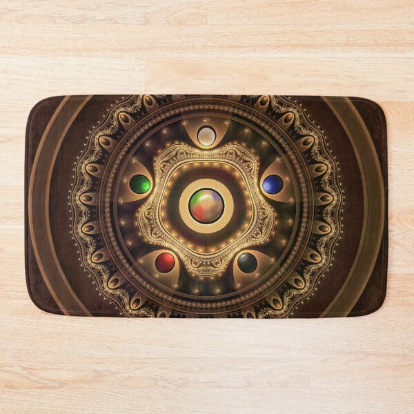 Item preview, 5 Elements of Qigong - White, Blue, Black, Red, Green - Fractal Gems designed and sold by San Jaya Prime.