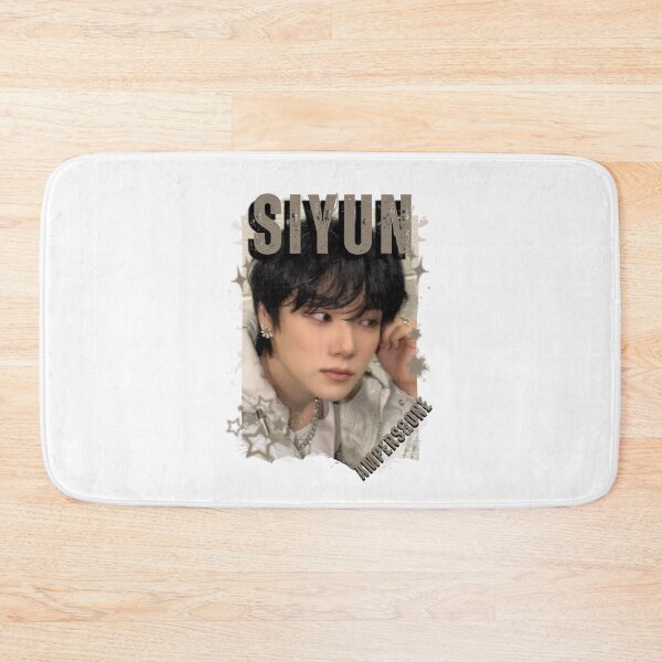 Item preview, AMPERS&ONEe Siyun Global KPOP Boy Group Black and White Collage Digital Art Portrait designed and sold by AJUNICE STUDIO.