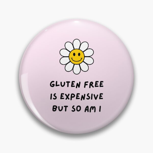 Item preview, Gluten Free Girl Daisy | Happy Coeliac Flower Design designed and sold by My Gluten Free Life UK.
