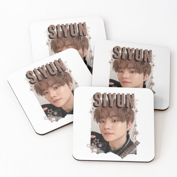 Item preview, AMPERS&ONEe Siyun Global KPOP Boy Group Black and White Collage Digital Art Portrait designed and sold by AJUNICE STUDIO.