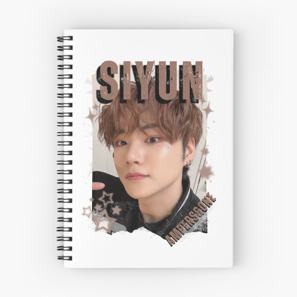Item preview, AMPERS&ONEe Siyun Global KPOP Boy Group Black and White Collage Digital Art Portrait designed and sold by AJUNICE STUDIO.