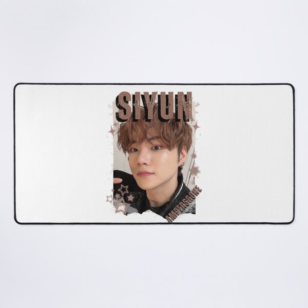 Item preview, AMPERS&ONEe Siyun Global KPOP Boy Group Black and White Collage Digital Art Portrait designed and sold by AJUNICE STUDIO.