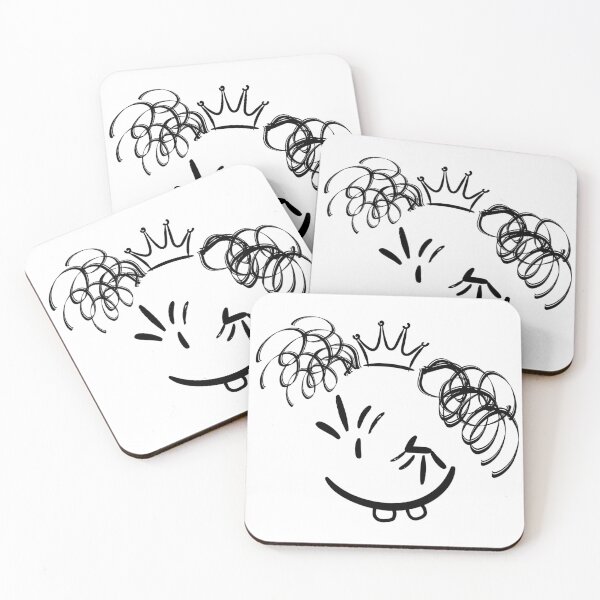 Item preview, Royal Curly Hair Line Art designed and sold by Agnisherl.