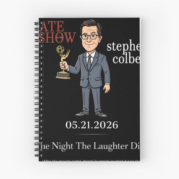 Item preview, Late Night Comedy The Last Show With Stephen Colbe designed and sold by DashimaArt.