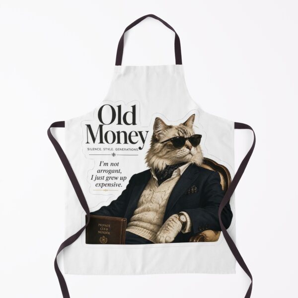 Item preview, Sophisticated Dapper Cat "Old Money" designed and sold by Snurly.