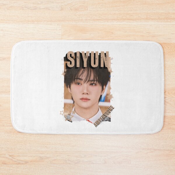 Item preview, AMPERS&ONEe Siyun Global KPOP Boy Group Black and White Collage Digital Art Portrait designed and sold by AJUNICE STUDIO.