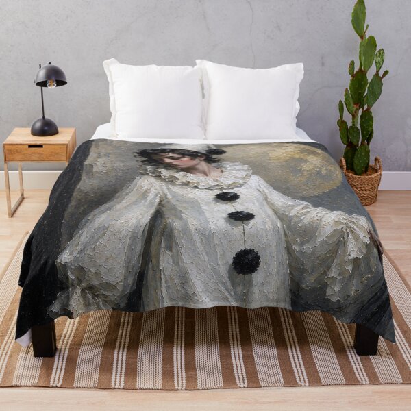 Item preview, An Elegant Pierrot painting. designed and sold by GalleryKauffeld.