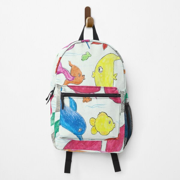 Item preview, Funny Colorful Fish Pattern designed and sold by BOKEbyTC.