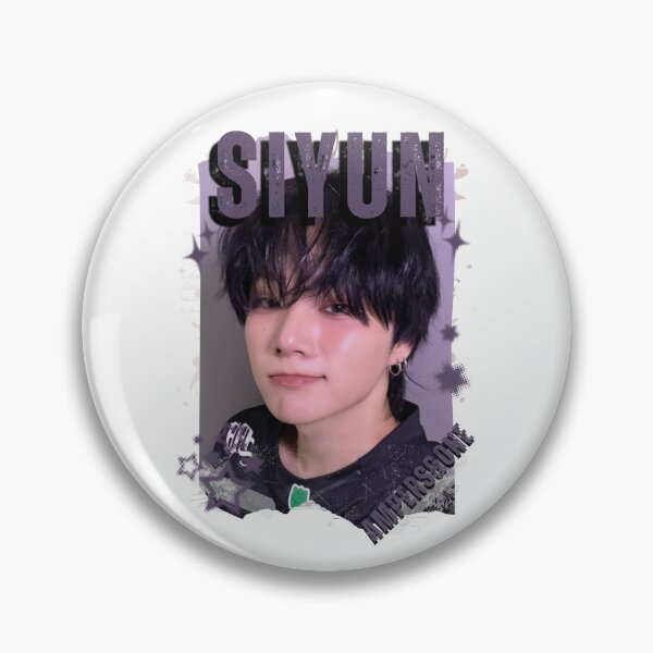 Item preview, AMPERS&ONEe Siyun Global KPOP Boy Group Black and White Collage Digital Art Portrait designed and sold by AJUNICE STUDIO.