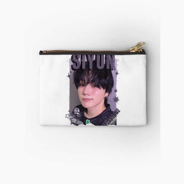 Item preview, AMPERS&ONEe Siyun Global KPOP Boy Group Black and White Collage Digital Art Portrait designed and sold by AJUNICE STUDIO.
