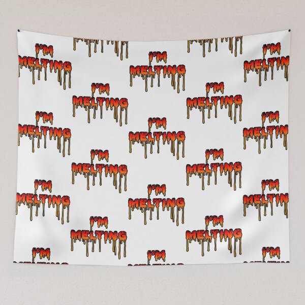 Item preview, I'M Melting White Version designed and sold by bsalaub-.