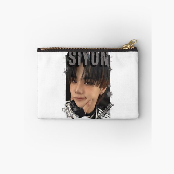 Item preview, AMPERS&ONEe Siyun Global KPOP Boy Group Black and White Collage Digital Art Portrait designed and sold by AJUNICE STUDIO.