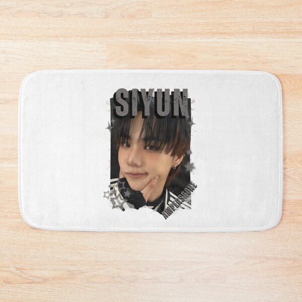 Item preview, AMPERS&ONEe Siyun Global KPOP Boy Group Black and White Collage Digital Art Portrait designed and sold by AJUNICE STUDIO.