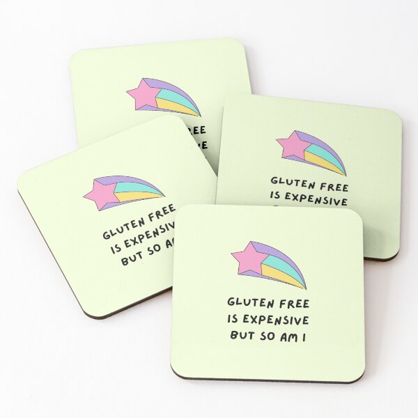 Item preview, Coeliac Shooting Star | Cute Gluten Free Pastel Design designed and sold by My Gluten Free Life UK.