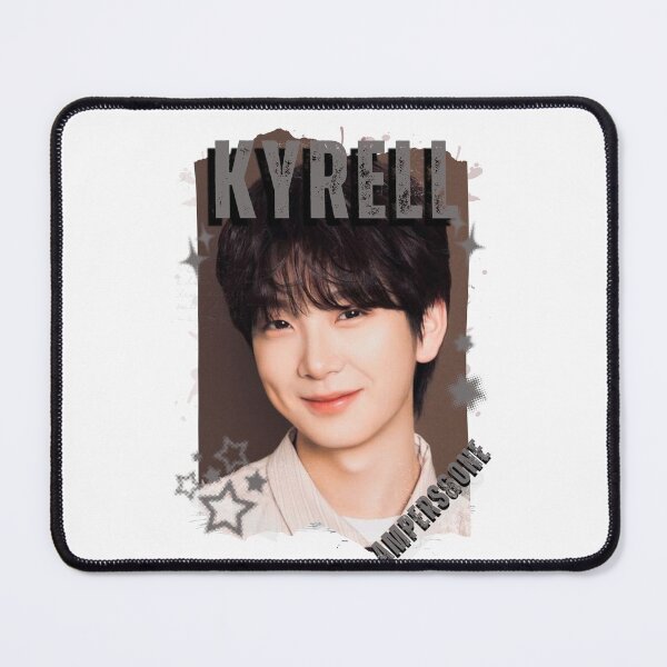 Item preview, AMPERS&ONEe Kyrell Global KPOP Boy Group Black and White Collage Digital Art Portrait designed and sold by AJUNICE STUDIO.