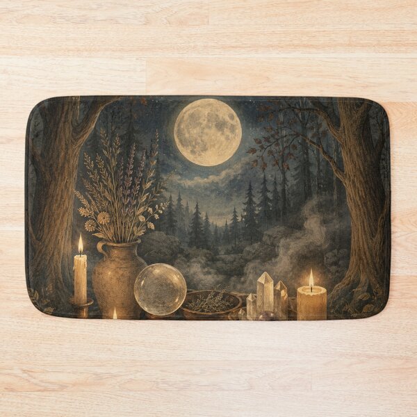 Item preview, Moonlit Altar - Witchy Vibes designed and sold by bapupa.