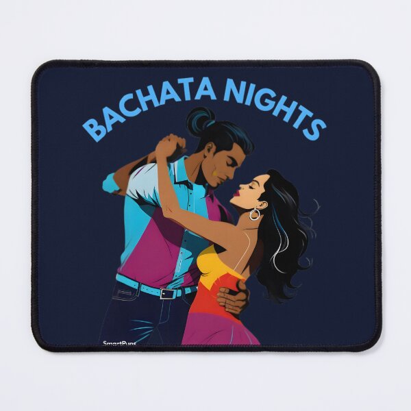 Item preview, Bachata Nights  – Vibrant Pop Art Latino Dance Couple Vector, Romantic Sensual Latin Dancers Silhouette, Colorful Comic Apparel Graphic Sticker designed and sold by SmartPuns.