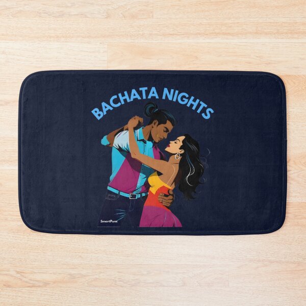 Item preview, Bachata Nights  – Vibrant Pop Art Latino Dance Couple Vector, Romantic Sensual Latin Dancers Silhouette, Colorful Comic Apparel Graphic Sticker designed and sold by SmartPuns.