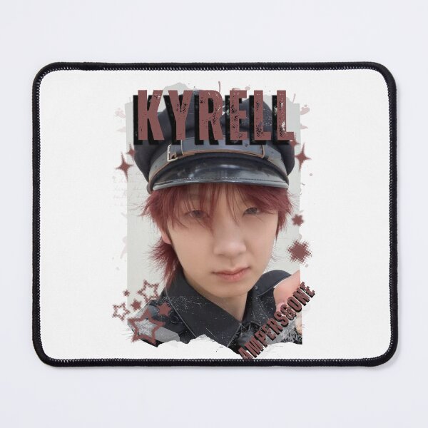 Item preview, AMPERS&ONEe Kyrell Global KPOP Boy Group Black and White Collage Digital Art Portrait designed and sold by AJUNICE STUDIO.