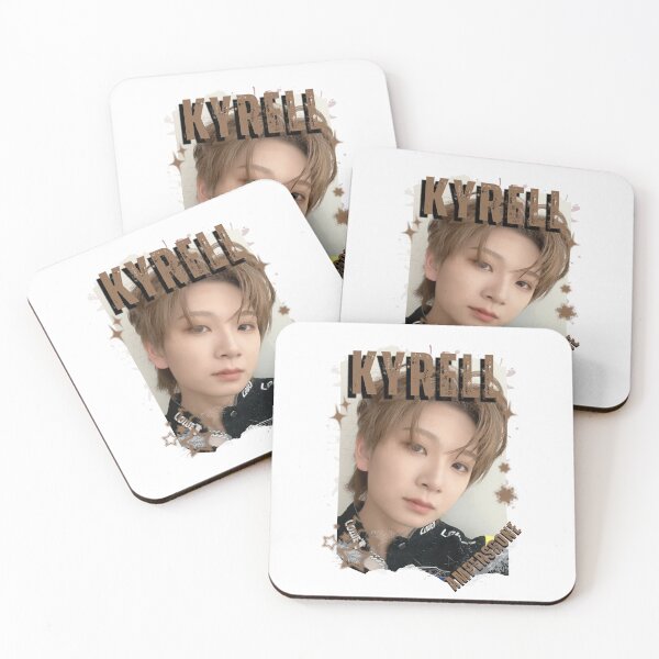 Item preview, AMPERS&ONEe Kyrell Global KPOP Boy Group Black and White Collage Digital Art Portrait designed and sold by AJUNICE STUDIO.