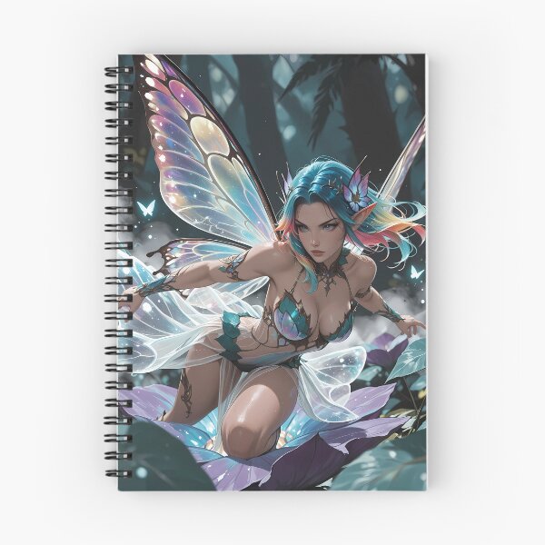 Item preview, Pixie Fairy with Butterfly Wings Enchanted Fairycore Fantasy designed and sold by BorgSpareParts.