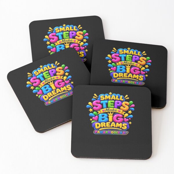 Item preview, Small Steps Make Big Dreams Motivational Quote designed and sold by Pawar1999.