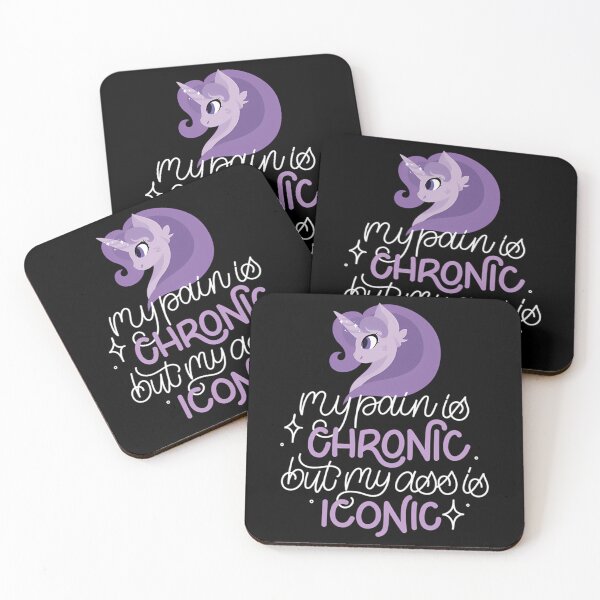 Item preview, Crescent City - My Pain Is Chronic But My Ass Is Iconic - Dark designed and sold by Tinlesadasuig.