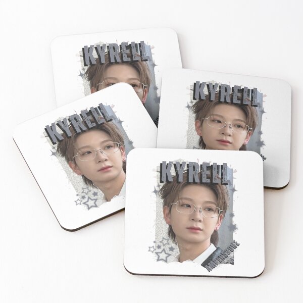 Item preview, AMPERS&ONEe Kyrell Global KPOP Boy Group Black and White Collage Digital Art Portrait designed and sold by AJUNICE STUDIO.