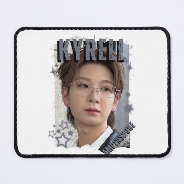 Item preview, AMPERS&ONEe Kyrell Global KPOP Boy Group Black and White Collage Digital Art Portrait designed and sold by AJUNICE STUDIO.
