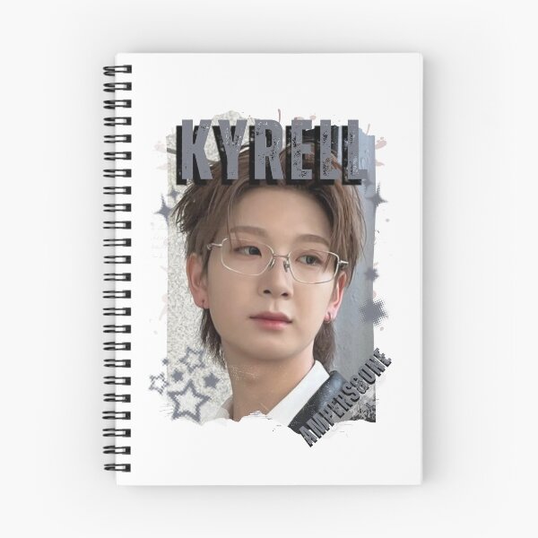 Item preview, AMPERS&ONEe Kyrell Global KPOP Boy Group Black and White Collage Digital Art Portrait designed and sold by AJUNICE STUDIO.