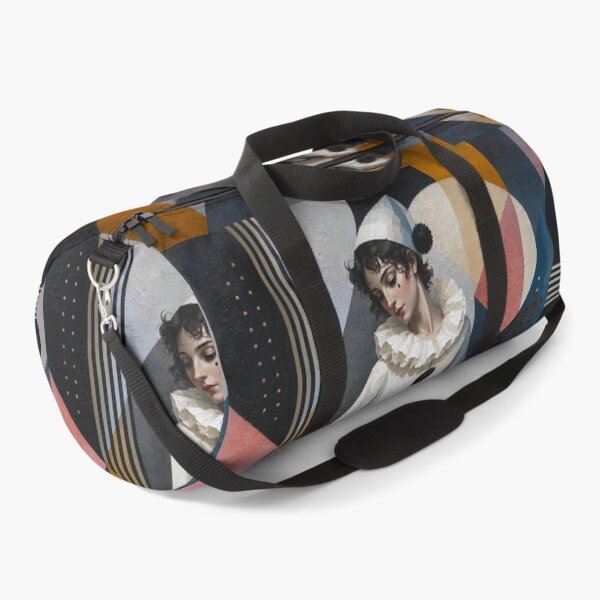 Item preview, A cubistic Pierrot painting. designed and sold by GalleryKauffeld.