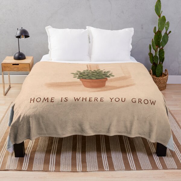 Item preview, Home Is Where You Grow Houseplant Cozy designed and sold by C-Plus-Home.