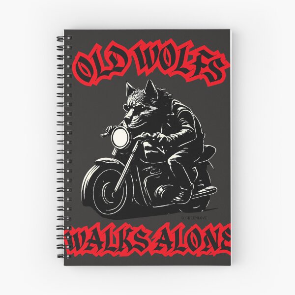 Item preview, OLD WOLFS WALKS ALONE DIGITAL ART z designed and sold by GoGreenlove.