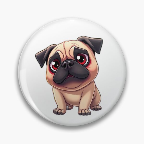 Item preview, Pug Dog Portrait  designed and sold by netz28.