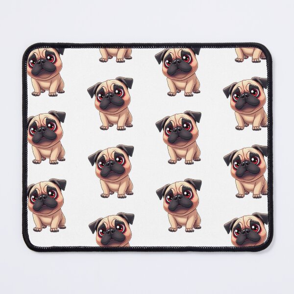 Item preview, Pug Dog Portrait designed and sold by netz28.