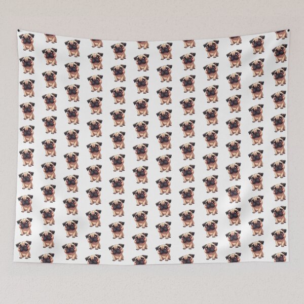 Item preview, Pug Dog Portrait  designed and sold by netz28.