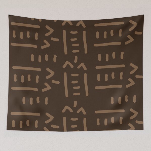 Item preview, Traditional Bogolan Pattern – African Textile Art & Ethnic Design designed and sold by Wolagno.