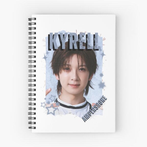 Item preview, AMPERS&ONEe Kyrell Global KPOP Boy Group Black and White Collage Digital Art Portrait designed and sold by AJUNICE STUDIO.