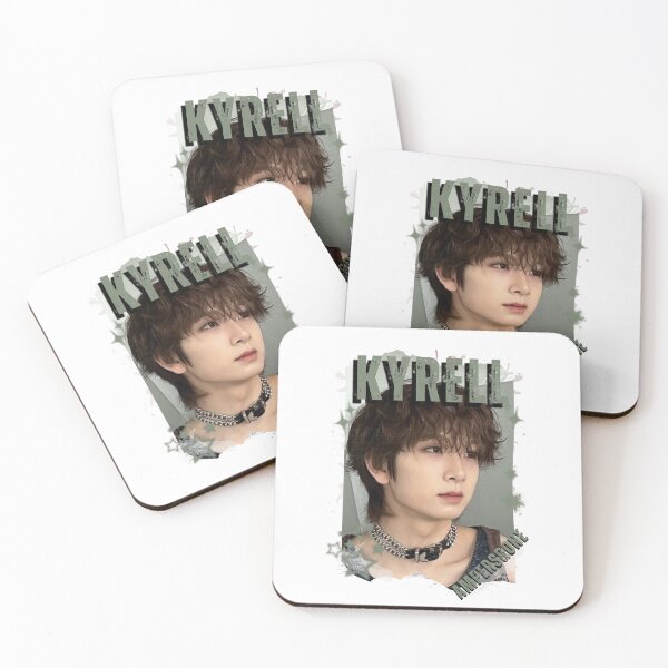 Item preview, AMPERS&ONEe Kyrell Global KPOP Boy Group Black and White Collage Digital Art Portrait designed and sold by AJUNICE STUDIO.