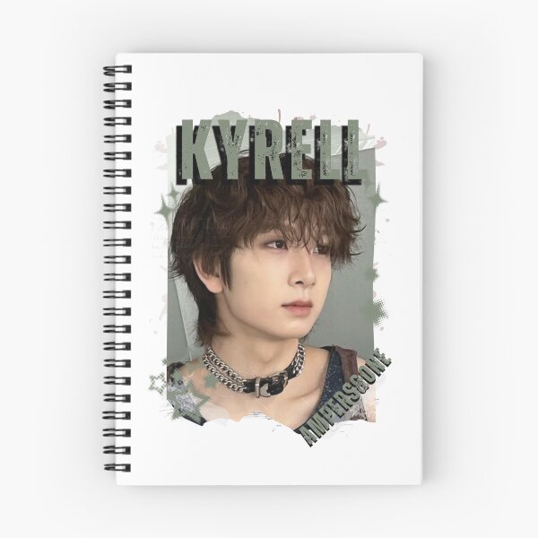Item preview, AMPERS&ONEe Kyrell Global KPOP Boy Group Black and White Collage Digital Art Portrait designed and sold by AJUNICE STUDIO.