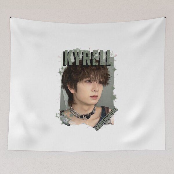Item preview, AMPERS&ONEe Kyrell Global KPOP Boy Group Black and White Collage Digital Art Portrait designed and sold by AJUNICE STUDIO.