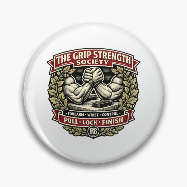 Item preview, Grip Strength Society Arm Wrestling designed and sold by Rhubarb Bridge Merch.
