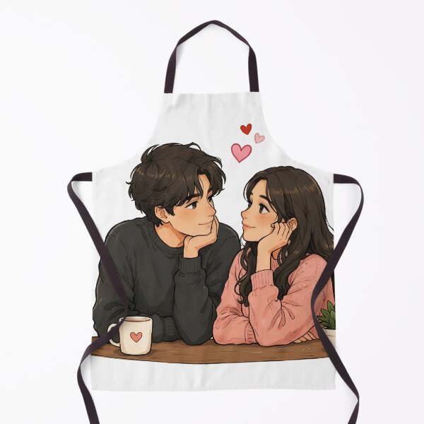 Item preview, Cute Couple Love Coffee Sticker designed and sold by Charul2dartist.