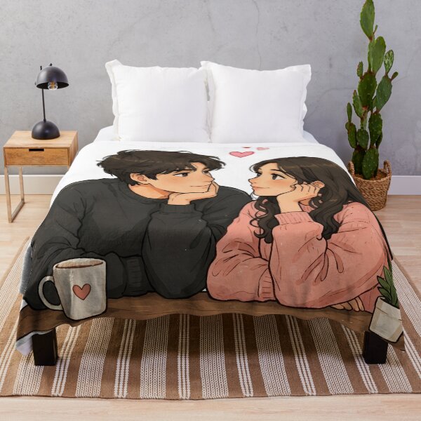 Item preview, Cute Couple Love Coffee Sticker designed and sold by Charul2dartist.