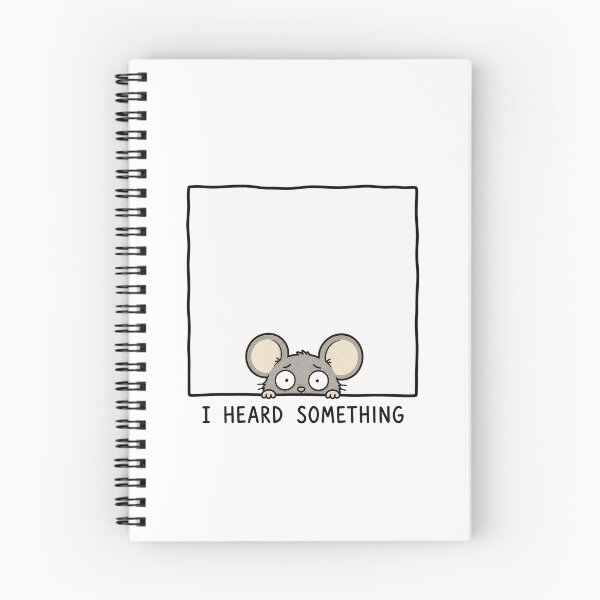 Item preview, I Heard Something Funny Mouse Meme Cute Nervous Animal Humor designed and sold by MonkiFlipp.